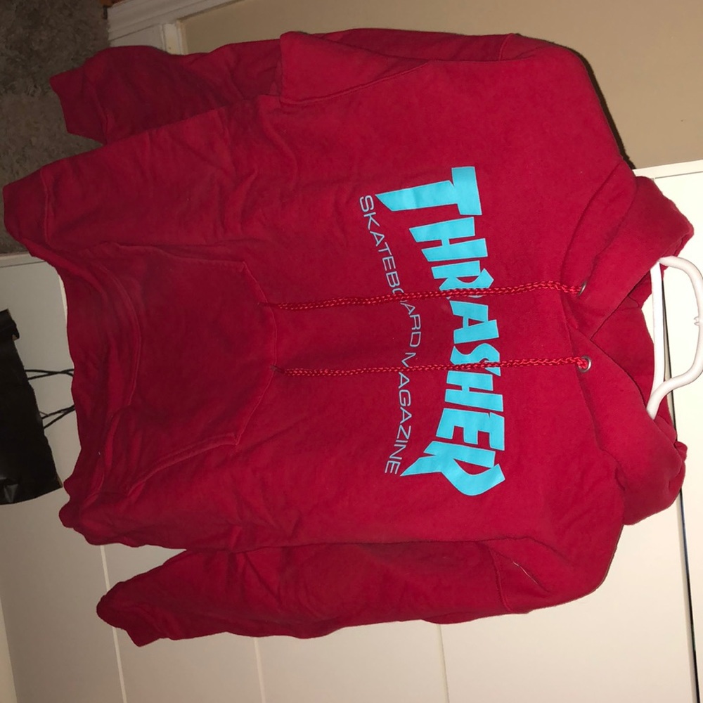 Thrasher Red Hoodie